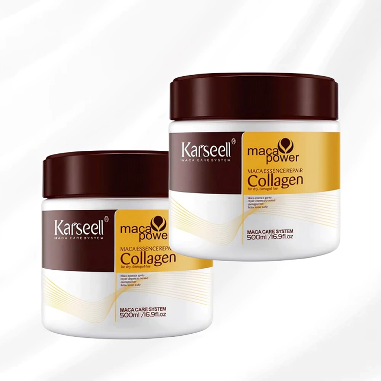 (COMPRE 1 E LEVE 2!) Máscara de Colágeno Alemã - Karseell® 536g [Restauração Completa e Permanente]