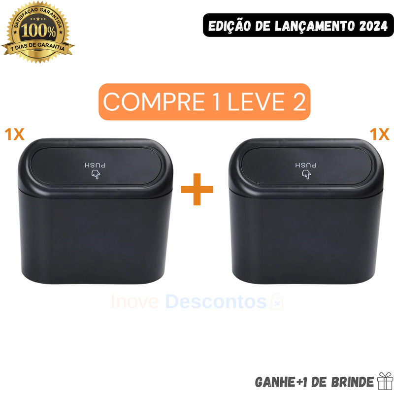 Kit Porta Resíduos Automotivo - COMPRE 1 LEVE 2