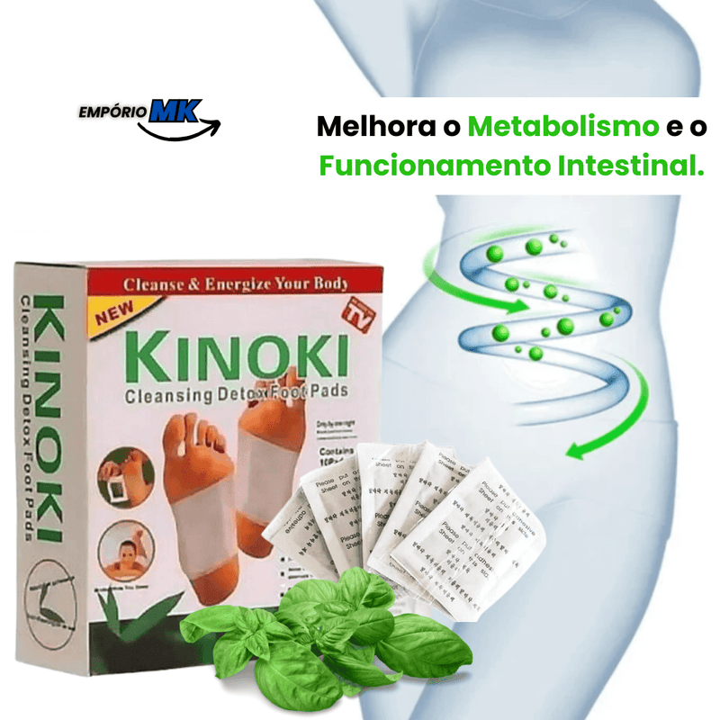 Kit Adesivo Detox - Elimina Dores, Inchaços e Desintoxica - 100% Natural