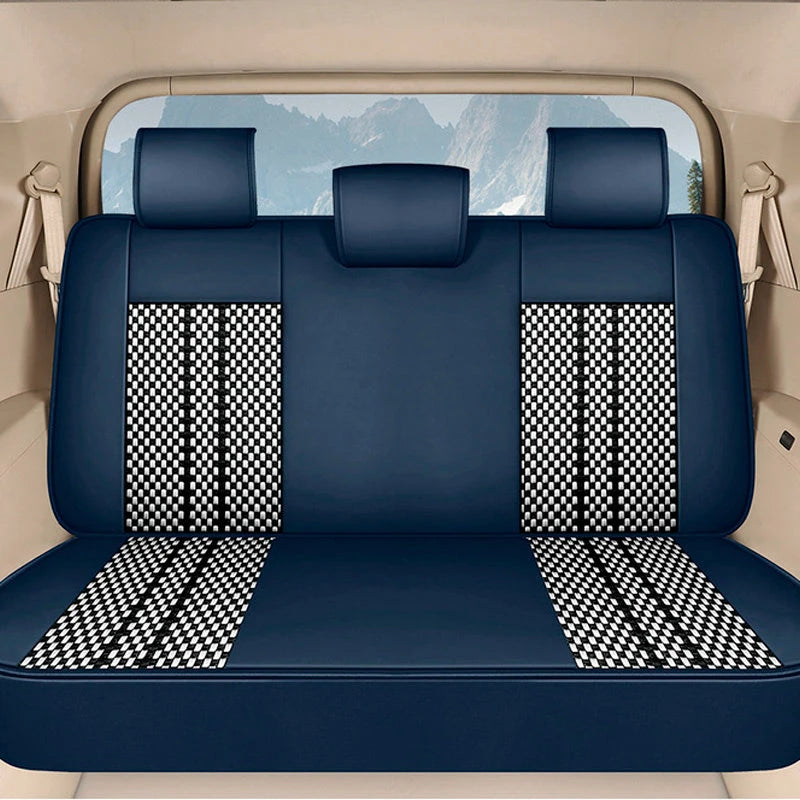 Capa Universal Evotek Completa para Carro em Couro Legítimo com AirBag +3 BRINDES: Tapetes Automotivos