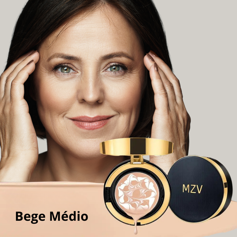 Base alta cobertura MZV Perfect Skin - [Cubra machas e cicatrizes];