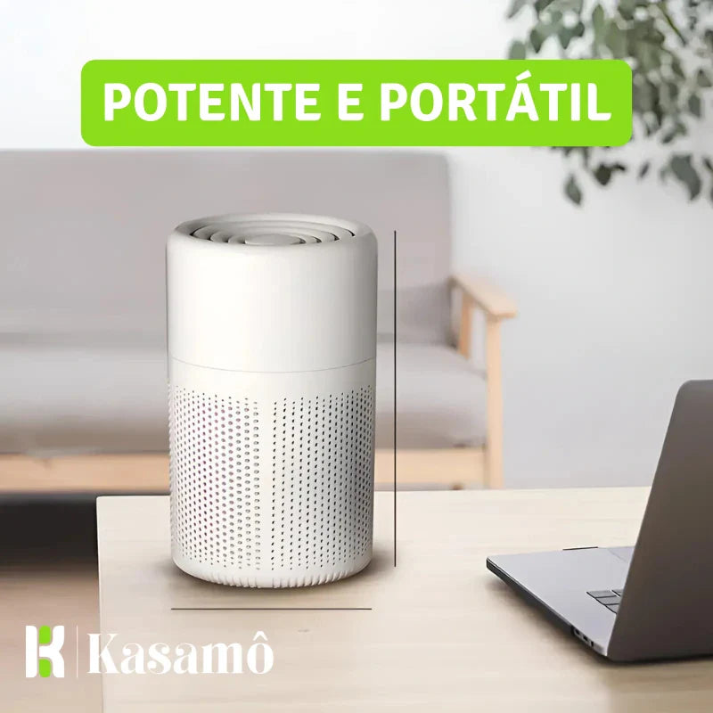 Purificador de Ar AirClean KSA4 - Com Filtro HEPA e Função Ionizador