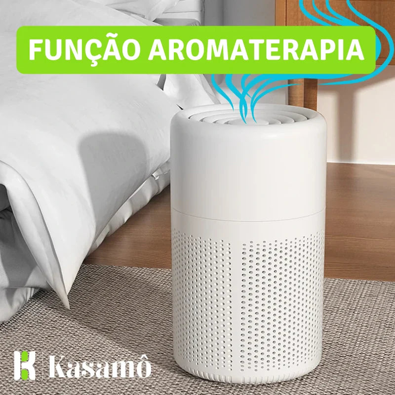 Purificador de Ar AirClean KSA4 - Com Filtro HEPA e Função Ionizador