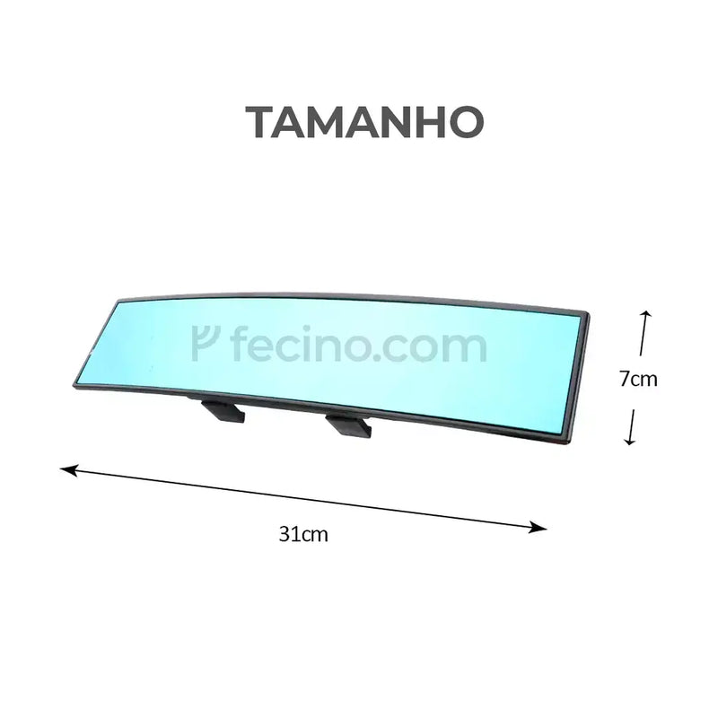 RetroMax® - Espelho Retrovisor Panorâmico Universal (+ Mini Rastreador GPS de Brinde)