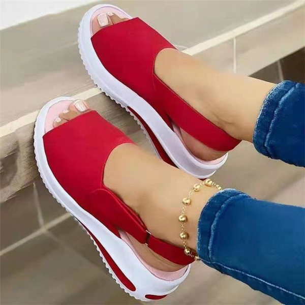 Bella – Sandália Feminino Plataforma Confortável em Lindas Cores da Moda