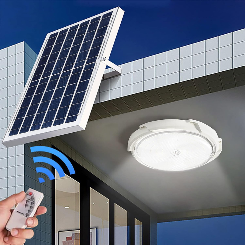 Luminária de Teto Solar com Controle Remoto - Inova Roof