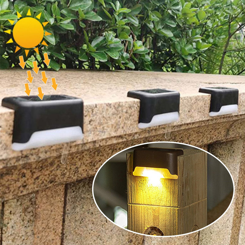 Luminária de Led Solar para Jardim À Prova d'água - Luminova