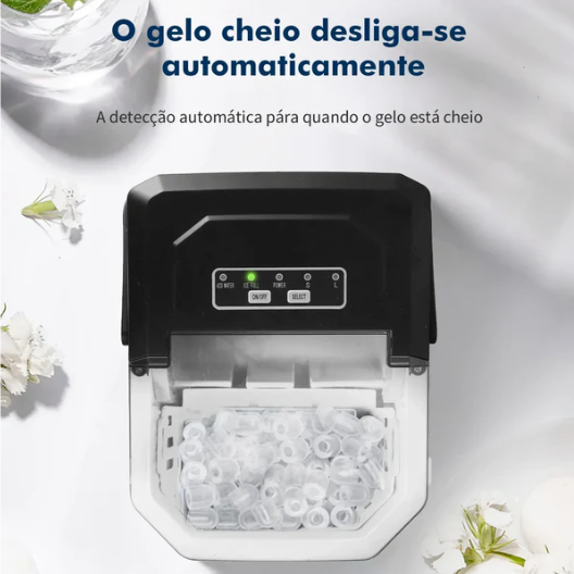 Smartice - Maquina de Gelo Portátil - Exclusividade Black November