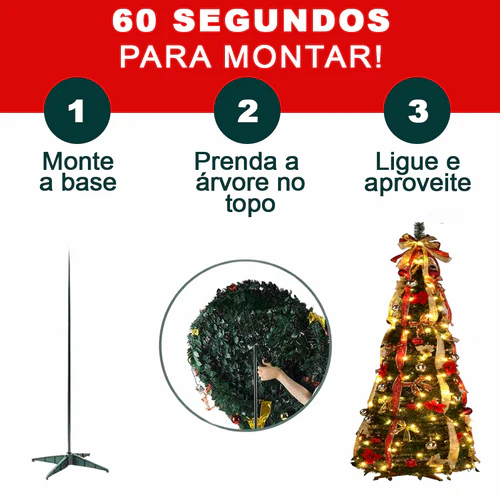 Manta de Natal + BRINDE EXCLUSIVO DE BLACK FRIDAY