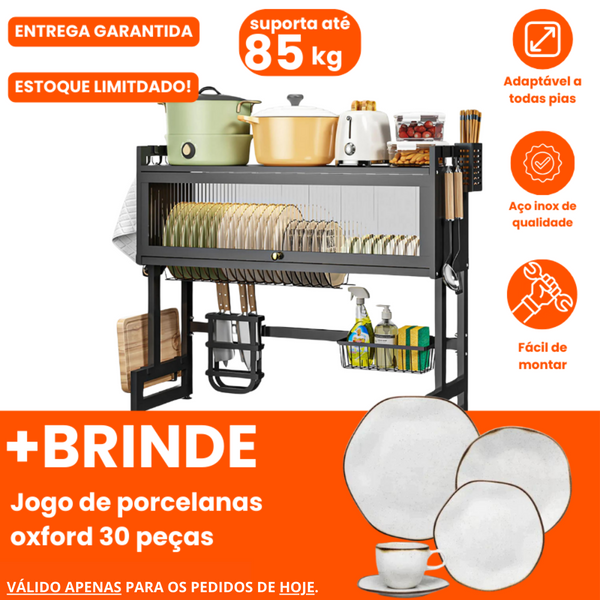 Escorredor Multi-funções + Brinde exclusivo