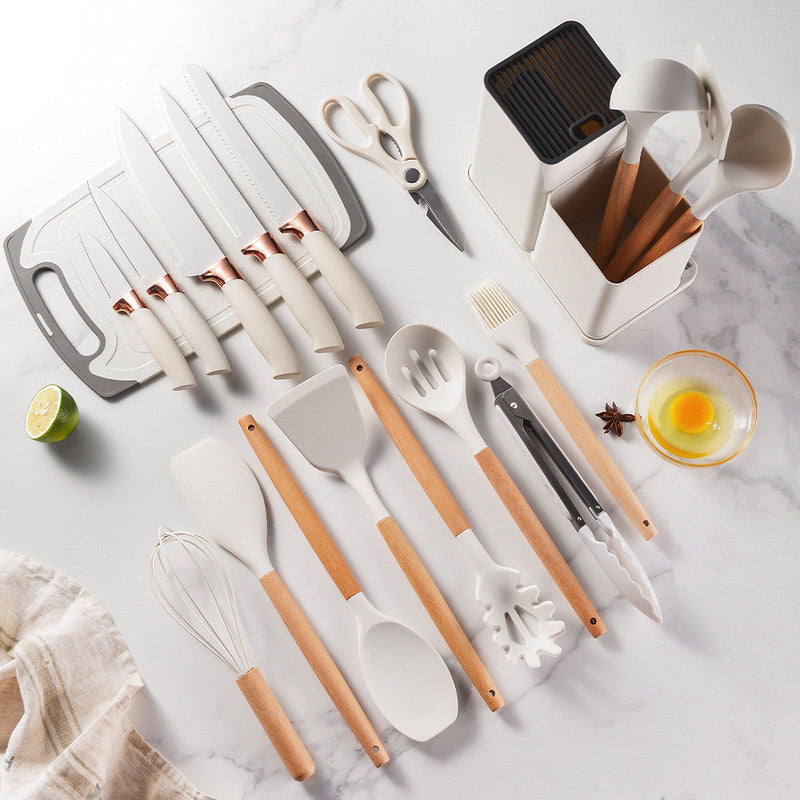 Kit de Cozinha 19 Peças de Silicone Premium - ULTIMAS UNIDADES