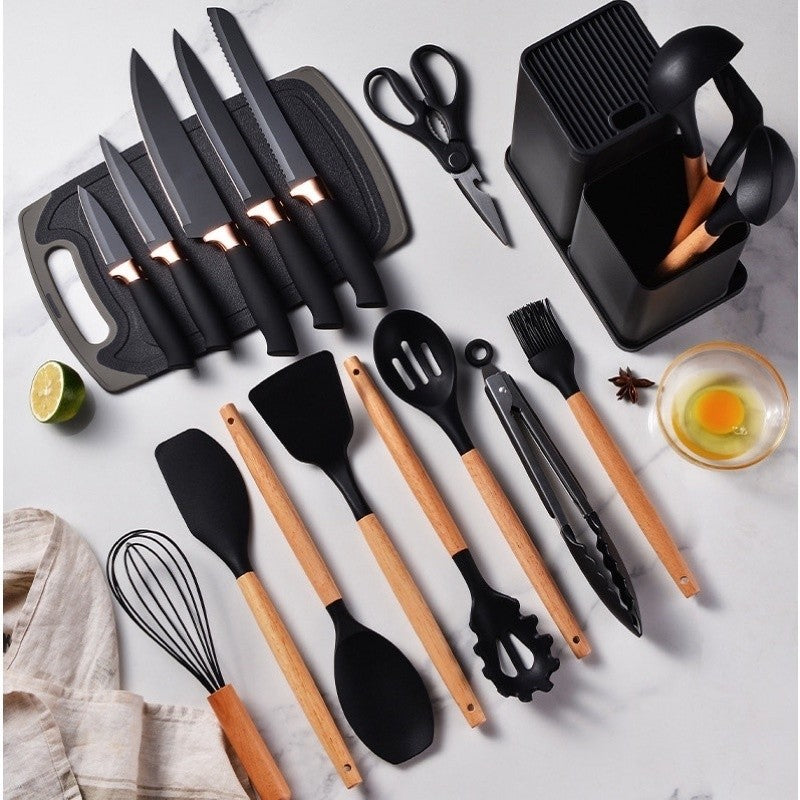 Kit de Cozinha 19 Peças de Silicone Premium - ULTIMAS UNIDADES